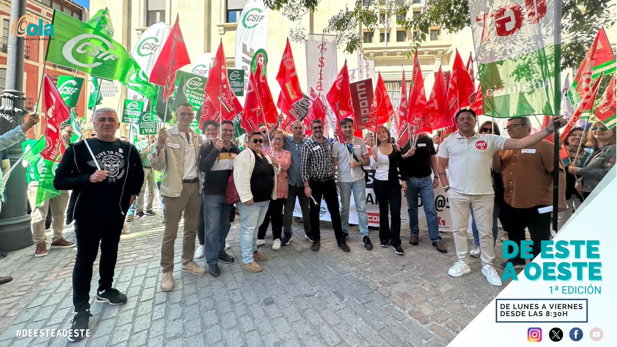 ☀️Buenos días☀️ ➡️@Ugt_A_Sanidad protesta en Sevilla para reclamar mejoras laborales en el servicio de Urgencias de Atención Primaria 🗣️Hablamos con Rosa María Romero, médico en el equipo móvil de Dos Hermanas que participa en el inicio de las acciones de @ugtsevilla