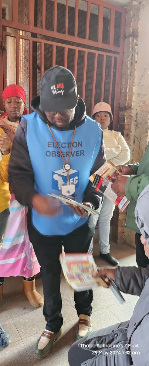 Voting stations are open and ready for you to cast your vote. Let's make our voices heard! #Each1Take1 #WeAreVoting #SAElections24