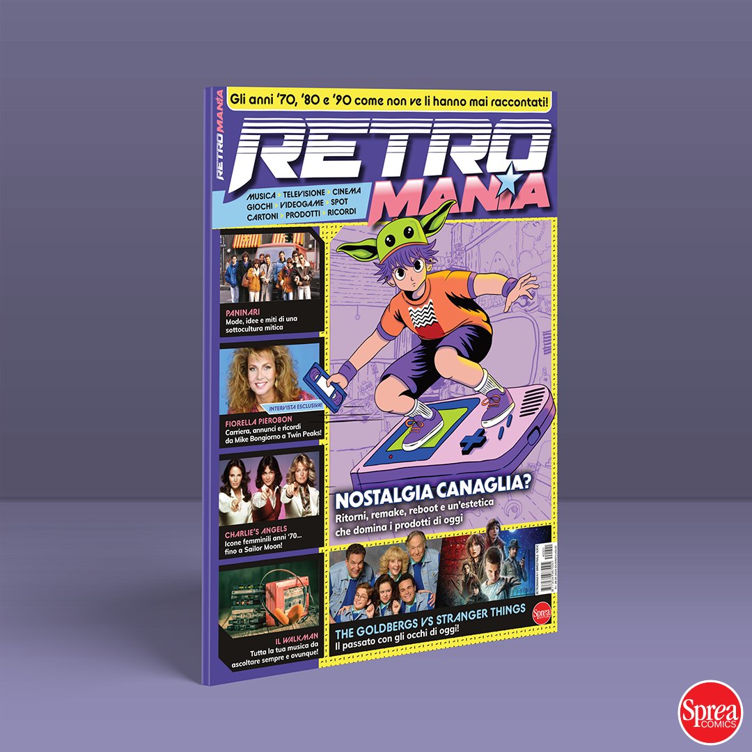 IN EDICOLA! #RetroMania, gli anni '70-'80-'90 (e oggi) come non ve li hanno mai raccontati! 💥💪
#nerd #magazines #magazine #Italia #italy #edicola #80s #90s