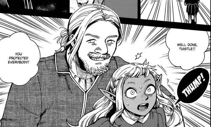 Today's Big Bro is Thistle from Dungeon Meshi! He loves his little brother!