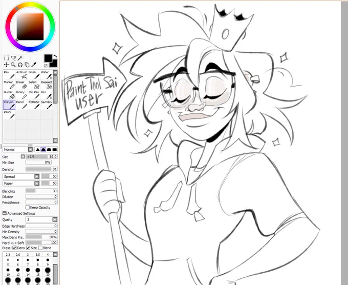 Here's my brush settings btw 