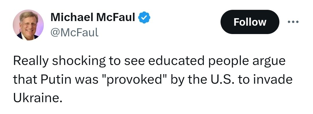 What a shocker!? - educated and smart people understanding causality. 😂 I'm not surprised that you don't understand educated people.