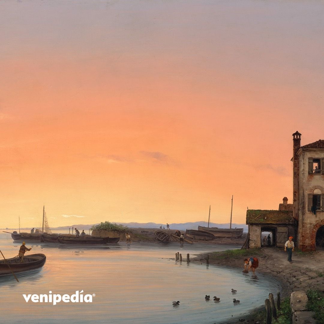🌍 Chioggia at dawn. An intimate lagoon scene, a rather barren but active place. A scene of great scenic and visual impact. 

A placid lagoon reflecting the lights and colours of a Chioggia dawn, men and women already at work, ready for a new day. 

⤵️