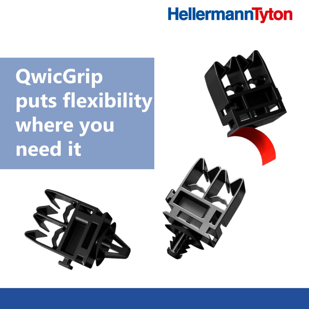 Designed for efficient, reliable solar energy ☀️ production, the QwicGrip cable mount accommodates different cable sizes and types with ease and it is designed with a variety of mounting options for ultimate flexibility.

Discover more:
brnw.ch/21wKebt