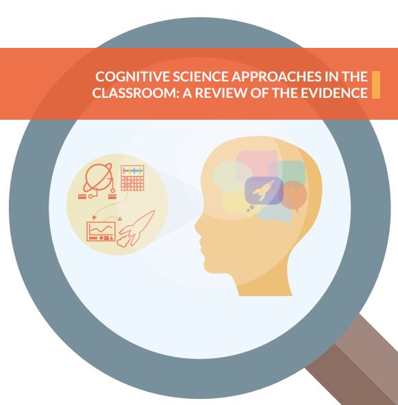 🧠 Cognitive science approaches in the classroom 
 
This evidence review explores the best available research to help guide schools’ thinking around how cognitive science approaches can support teaching and learning.  
 
Download: ow.ly/hves50LhGy4