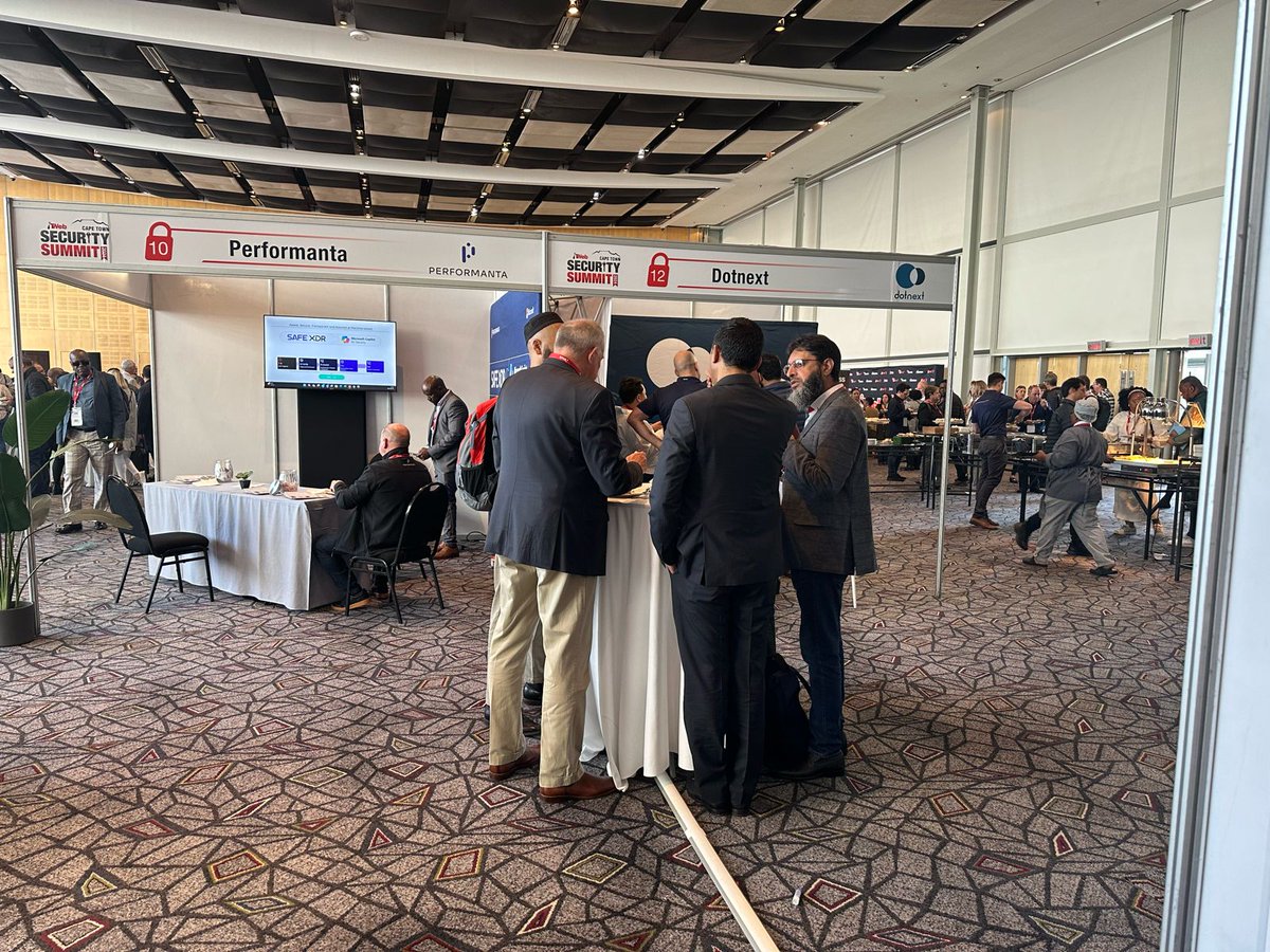 Chiief_Events's tweet image. Reflecting @VicitC's presence at the #ITWebSecuritySummit, yesterday

#CyberSecurity #ITWebSecuritySummit #CyberResilience #ViCITConsulting #AI #CyberThreats #ITSecurity #CyberResilience #CloudManagementPlatform #DevOps #DataPrivacy #SupplyChainSecurity #DataProtection