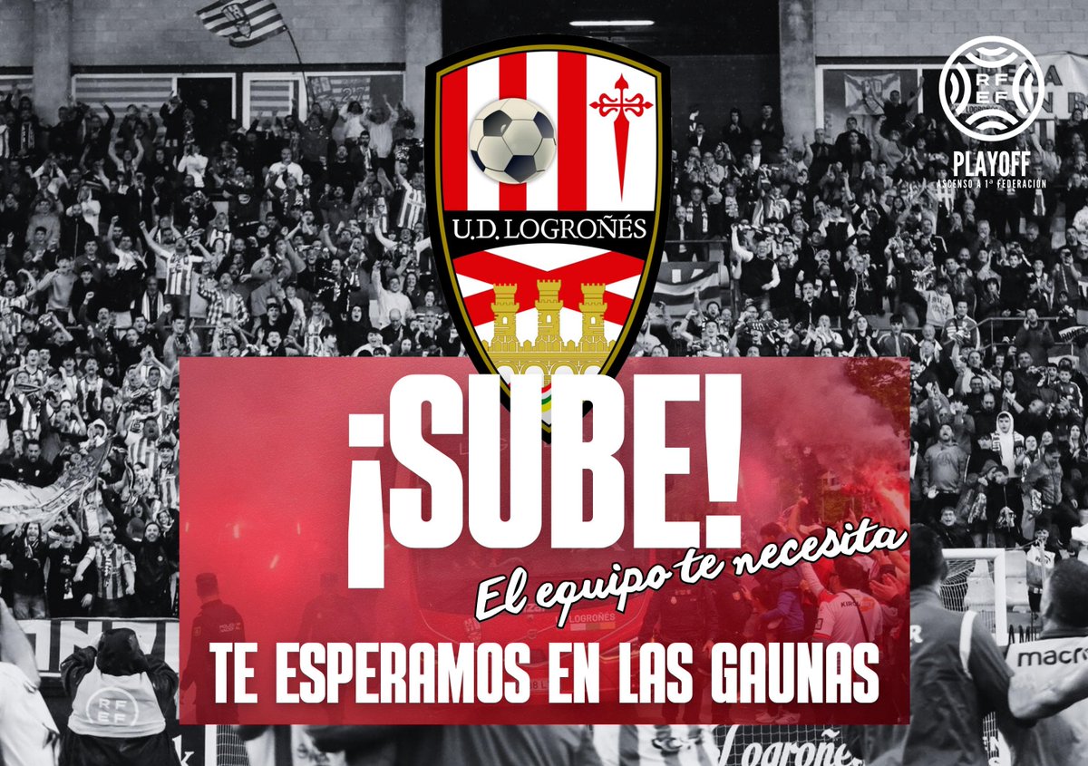 tvrioja's tweet photo. #SORTEO ¿Quieres una entrada doble para el próximo partido en Las Gaunas que enfrentará a la
@udlogrones
vs @marbella?  Pues lo tienes muy fácil:  1. Síguenos  2. cita con quién irías 3 Repostea el concurso  El viernes 31 de Mayo anunciaremos al ganador. https://t.co/D0aM8AT7ti