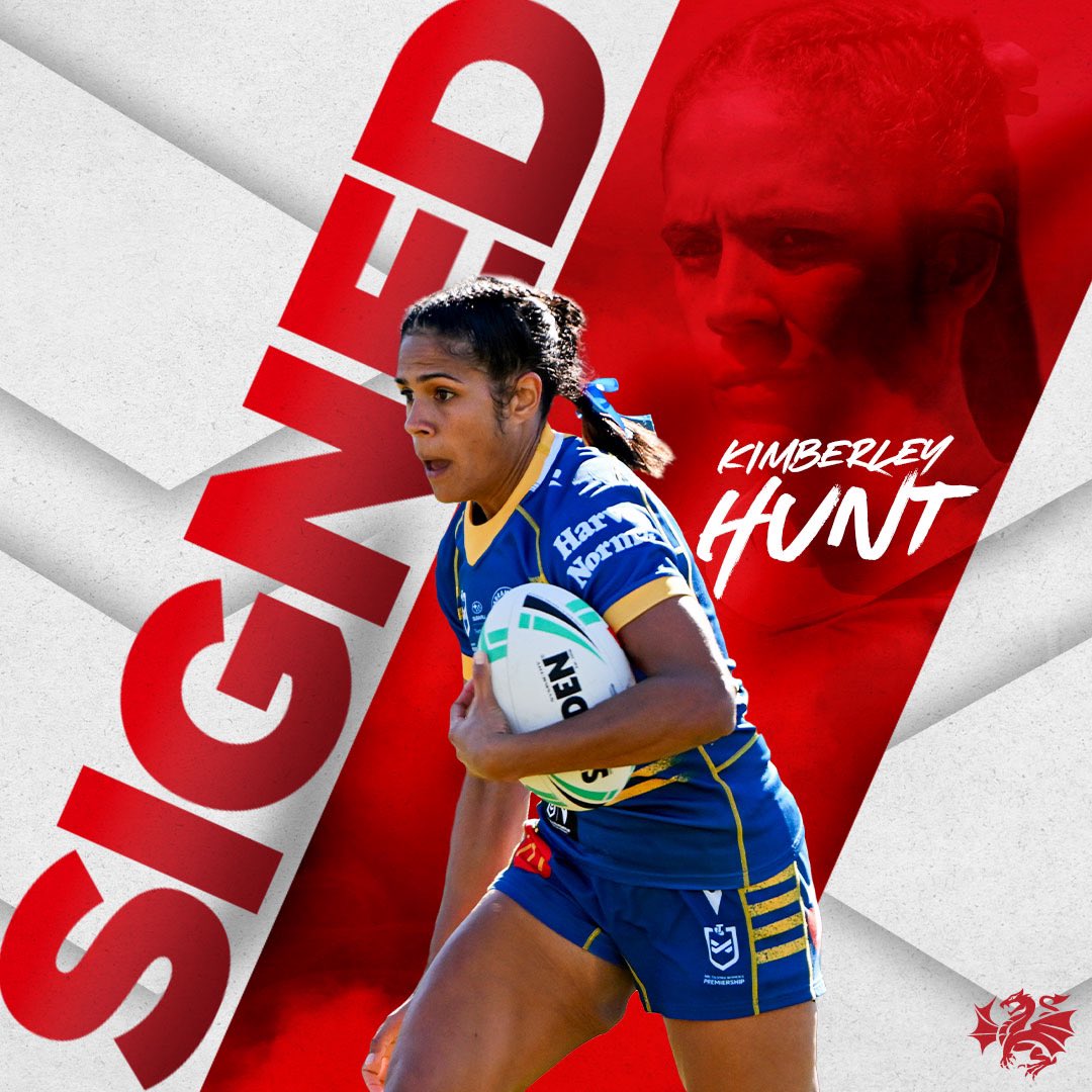 All-Stars representative Kimberley Hunt joins our NRLW squad 🤝 #RedV #BreatheFire

read more: bit.ly/KimmySigns