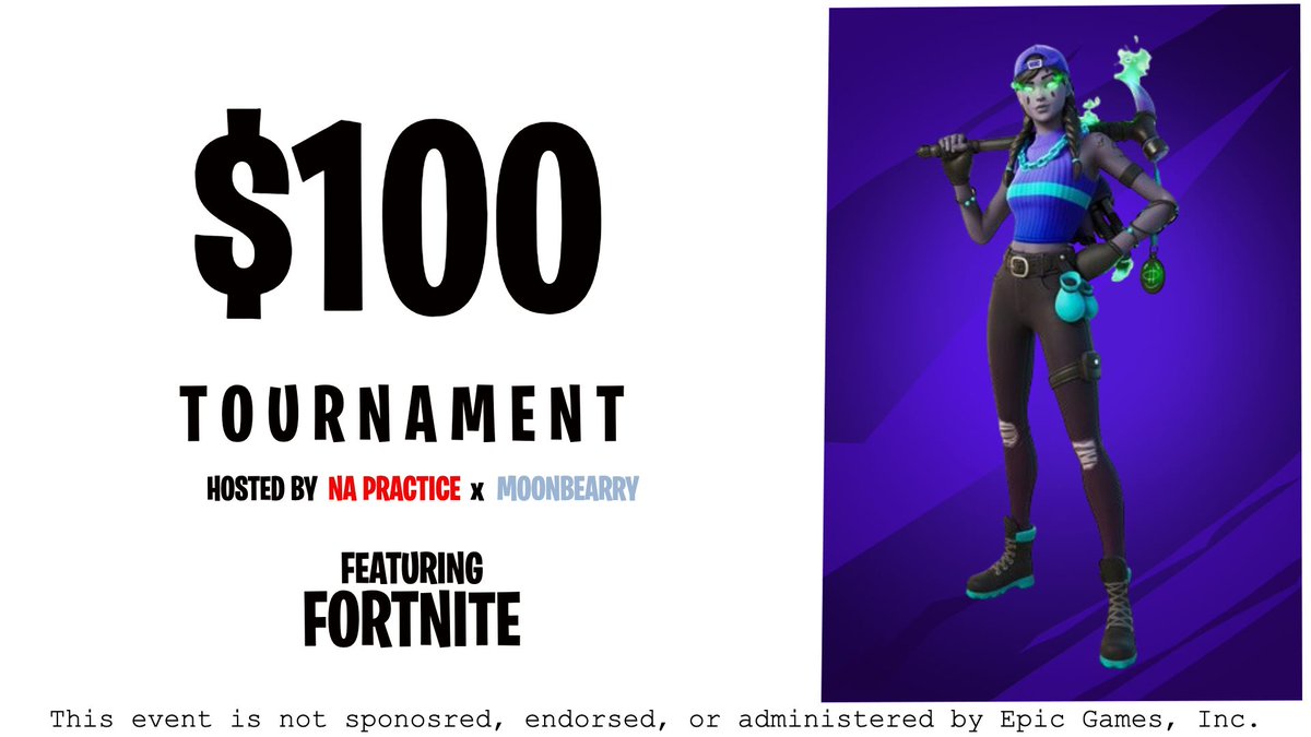 NA Practice Server (@napracserver) on Twitter photo $100 NA Practice Duo Tournament ⚔️
📅Save the date: Tuesday, June 4th @ 3:30pm PST / 6:30pm EST
To participate:
- Follow <a href="/NaPracServer/">NA Practice Server</a>
- Like, RT & tag your duo
More info found in Discord link below or in bio $100 NA Practice Duo Tournament ⚔️
📅Save the date: Tuesday, June 4th @ 3:30pm PST / 6:30pm EST
To participate:
- Follow <a href="/NaPracServer/">NA Practice Server</a>
- Like, RT & tag your duo
More info found in Discord link below or in bio