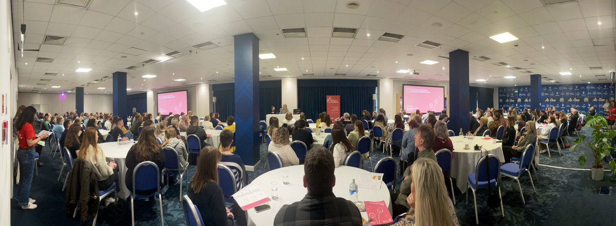 A packed room for the first session of #CiSAC24. Our comms team will be manning the <a href="/ChildreninScot/">Siobhan O'Connor</a> X/Twitter today so please give us a mention!