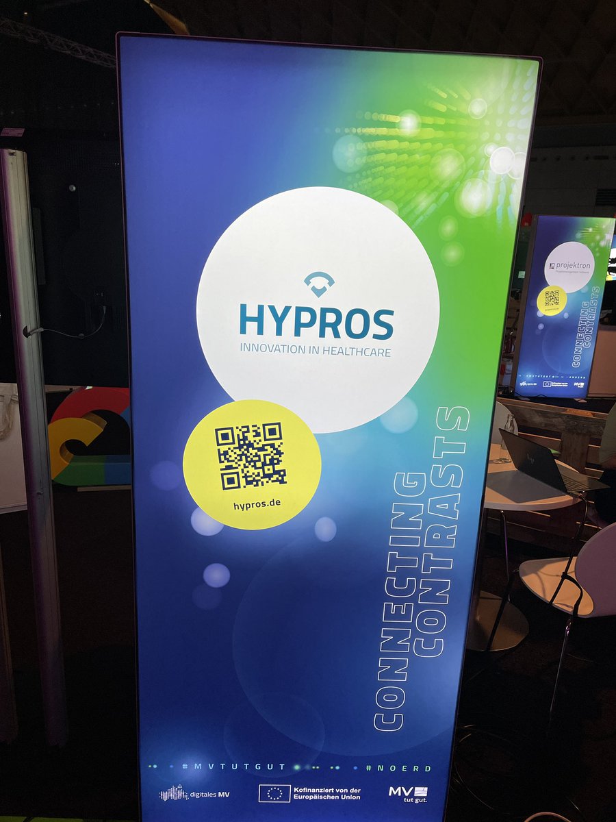HyprosHealth's tweet image. Die NØRD hat begonnen 🚀
Und wir sind mit eigenem Stand vertreten. Direkt neben der Main Stage.

Programm unter digitalesmv.de/noerd/programm

#NOERD #mvtutgut #rostock @digitalesMV