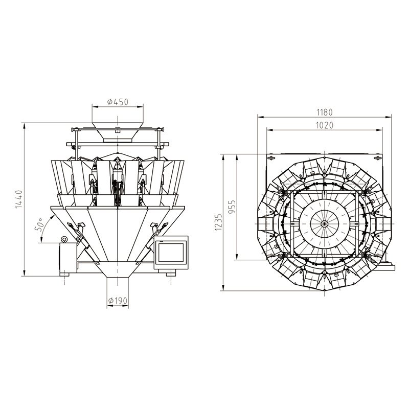 ZKenwei's tweet image. Feeding-control multihead weigher multi-function packing machine - Based on constant exploration of weighing instruments consumption upgrades. #weighinginstruments #combinationscale #multiheadweigherpackingmachine