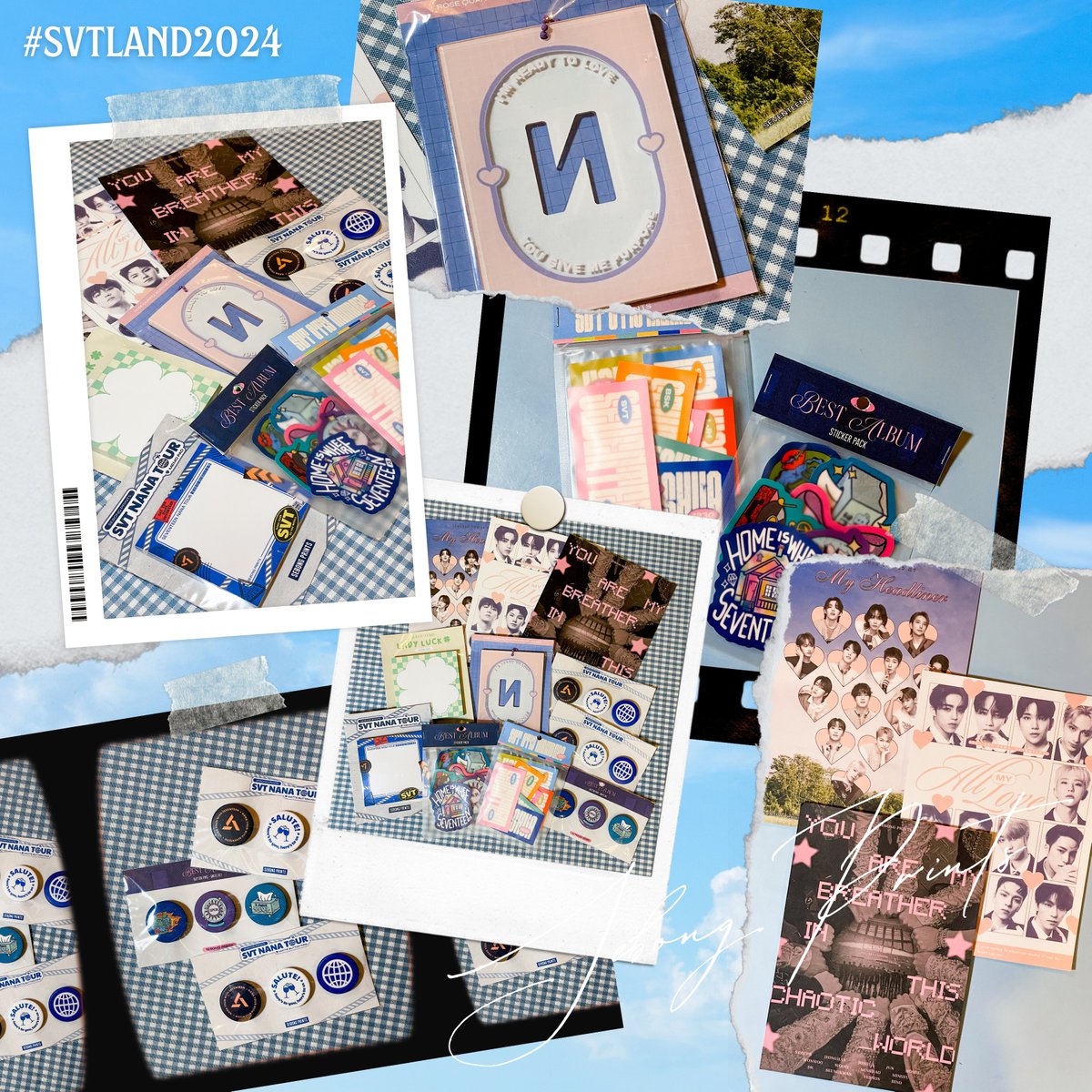 #SVTLAND2024✨ | @sebongprints

Dive into a world of creativity with Sebong Prints! 

From vibrant stickers to personalized notepads, acrylic keyrings, and photo card holders, their fan made art will bring your carat life more beautiful!