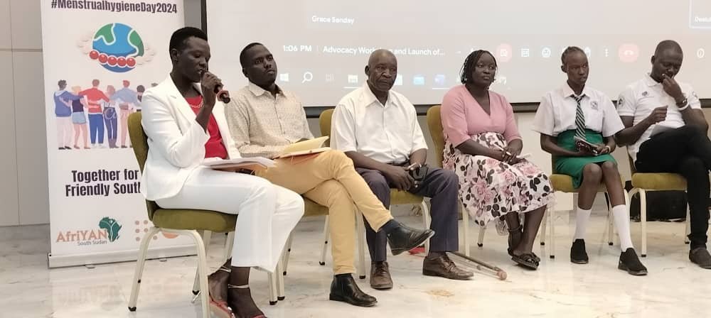 On Menstrual Hygiene Day, our colleague Roselyn Gama joined a panel on #periodfriendlySouthSudan. 'Creating a stigma free environment starts with each one of you.' 🇳🇱 is a key partner for WASH. It is crucial to ensure women & girls live in a dignified, stigma free environment.