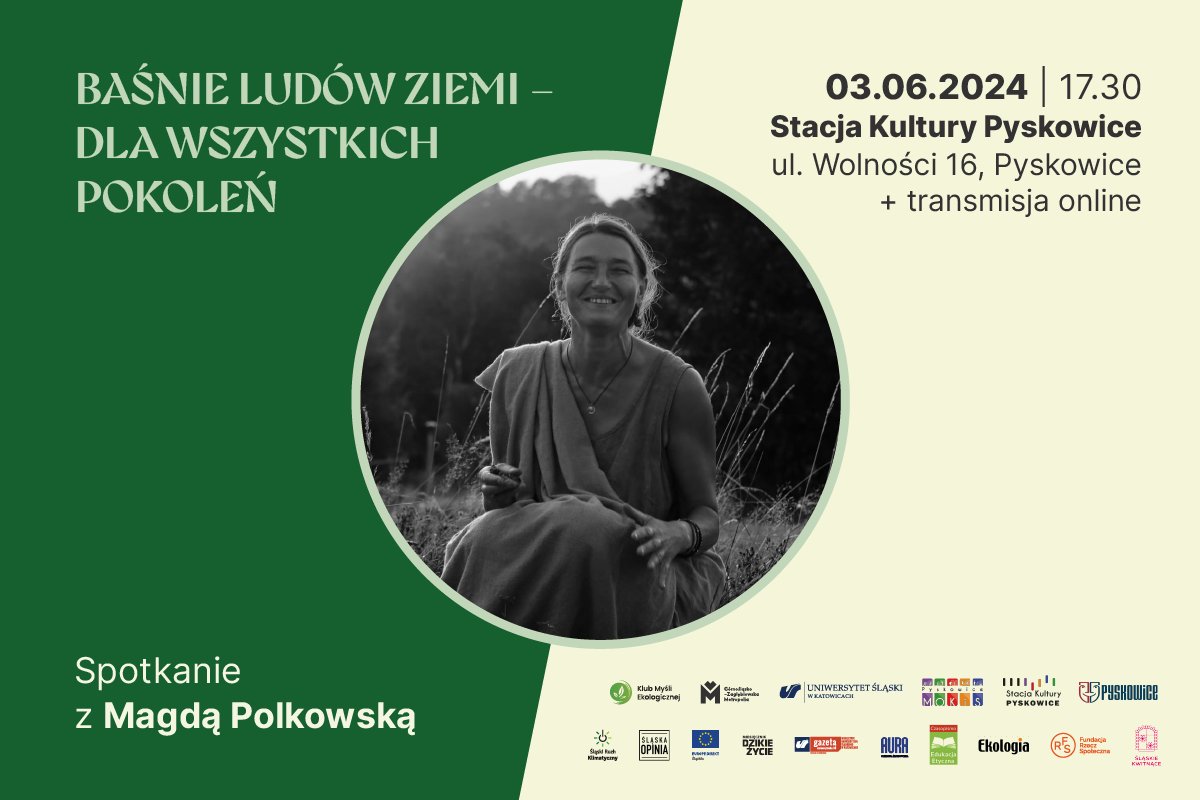 W poniedziałek zapraszamy na spotkanie z Magdą Polkowską - bajarką, opowiadaczką historii, autorką „Księgi Baśni Ludów Ziemi”. us.edu.pl/event/klub-mys… @metropoliagzm