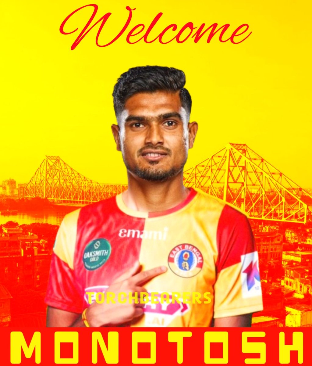 26 year's old defender Monotosh Chakladar signs a contract at East Bengal until May 2026, confirmed.

He will play for their reserve team in Calcutta Premier Division Football League 2024.

#JoyEastBengal #EastBengalFC 
@ebfchistory @eastbengal_fc