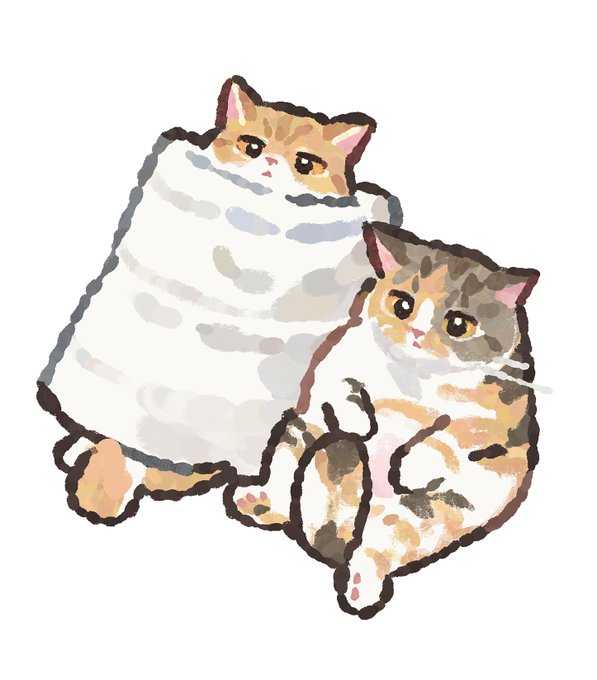 「cat white background」 illustration images(Latest)
