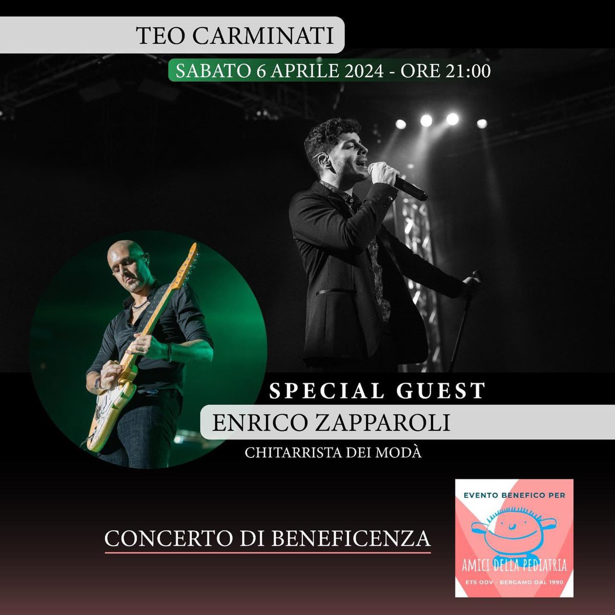 #AmiciDedllsPefiatria 🩵 Il sorriso di Teo Carminati è arrivato nel Salotto ADP @hpg23bg ❤️ 
Accompagnato da Angelin hanno consegnato ufficialmente il ricavato del meraviglioso. concerto solidale ed ascoltato la nostra storia e progetti ❣️

Grazie a tutti ❤️