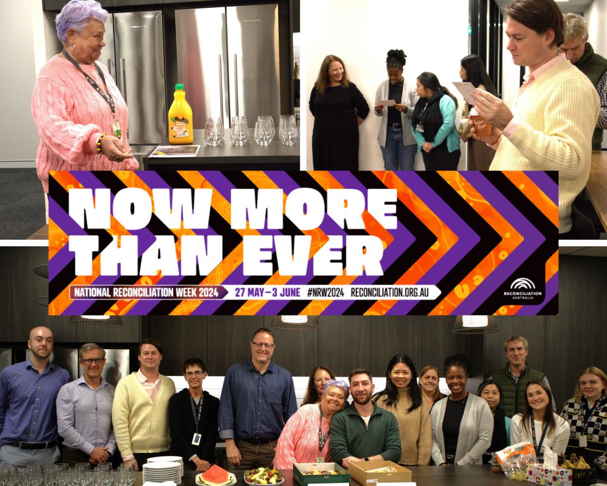 City West Housing staff gathered for a #ReconciliationWeek Morning Tea today.
Our Aboriginal Liaison Officer Pam Jackson talked to us about her personal experiences of the national #reconciliation effort.
Pam also chairs our RAP Working Group, which is developing our #InnovateRAP