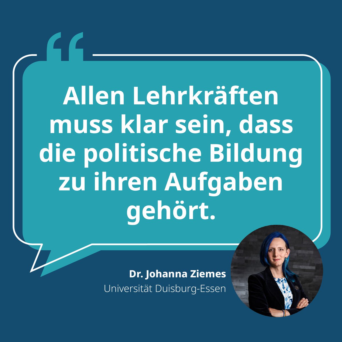 „Die Schulen haben die Aufgabe bei allen Schüler:innen ein grundlegendes politisches Wissen aufzubauen.“, sagt Dr. Ziemes, Mit-Autorin der Internationalen Studie zur politischen Bildung und Demokratieerziehung. Aber gelingt das? Das ganze Interview: campus-schulmanagement.de/magazin/vertra… #twlz