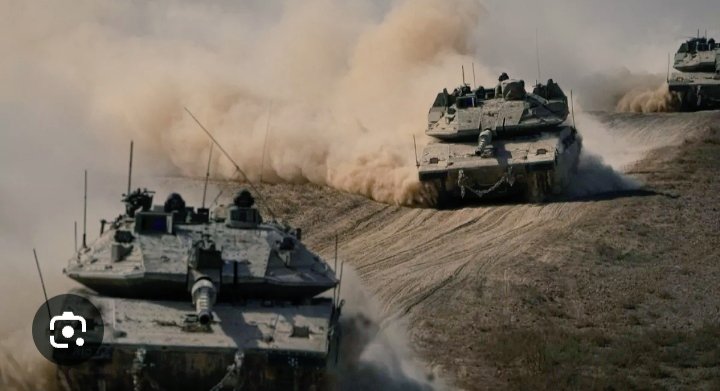Tanques israelíes combaten en el centro de la ciudad de Rafah @EMANUEL28082733 @mar_rojo_