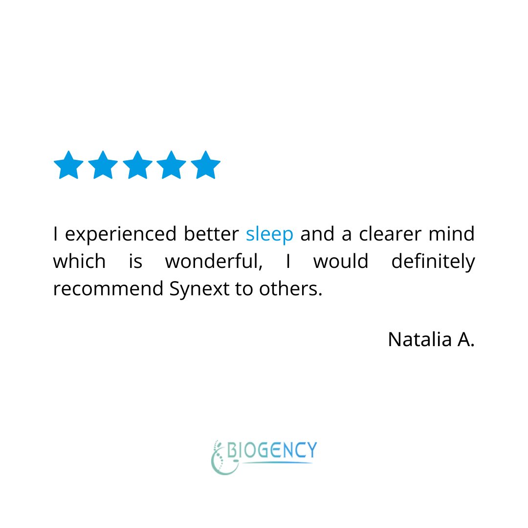 biogency's tweet photo. Join the many who love Synext for better sleep! 🌟 'Great supplement for better sleep.' With NAD+ precursors and AMPK activators, Synext supports metabolic processes and DNA repair. Give it a try! https://t.co/fK0IsPs44h