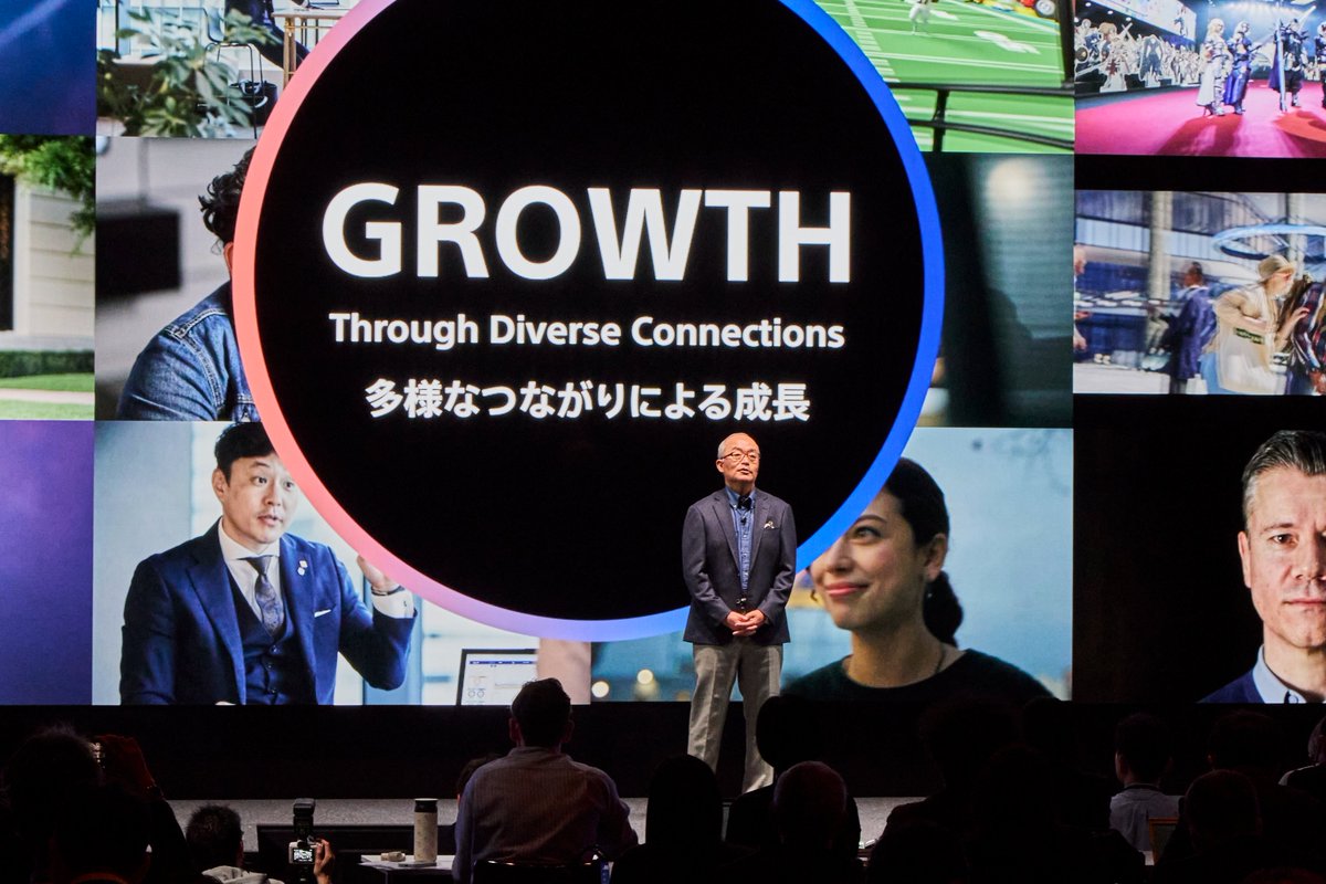 Sony Group Unveils Long-Term Vision at Corporate Strategy Meeting 2024

sony.com/en/SonyInfo/bl…

Chairman and CEO Kenichiro Yoshida outlined Sony’s strategic direction as "Creation Shift”, while President, COO and CFO Hiroki Totoki elaborated on the company's long-term "Creative