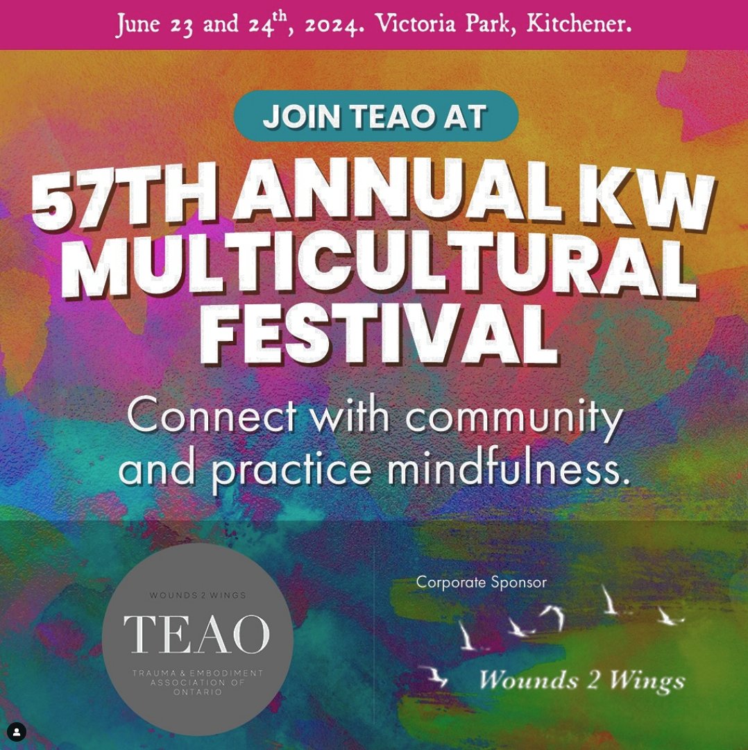 Nicole Brown Faulknor she/her (TEAO Canada) (@wounds2wings) on Twitter photo Come Find Us in Community 💙
I’d love to meet, share space and/or see you for a weekend of community building, movement & fun with the TEAO team!
Feel free to spread the word & join us for some food, fun, music, and dance! Stay tuned for more updates <a href="/KWMulticultural/">KW Multicultural</a> Come Find Us in Community 💙
I’d love to meet, share space and/or see you for a weekend of community building, movement & fun with the TEAO team!
Feel free to spread the word & join us for some food, fun, music, and dance! Stay tuned for more updates <a href="/KWMulticultural/">KW Multicultural</a>