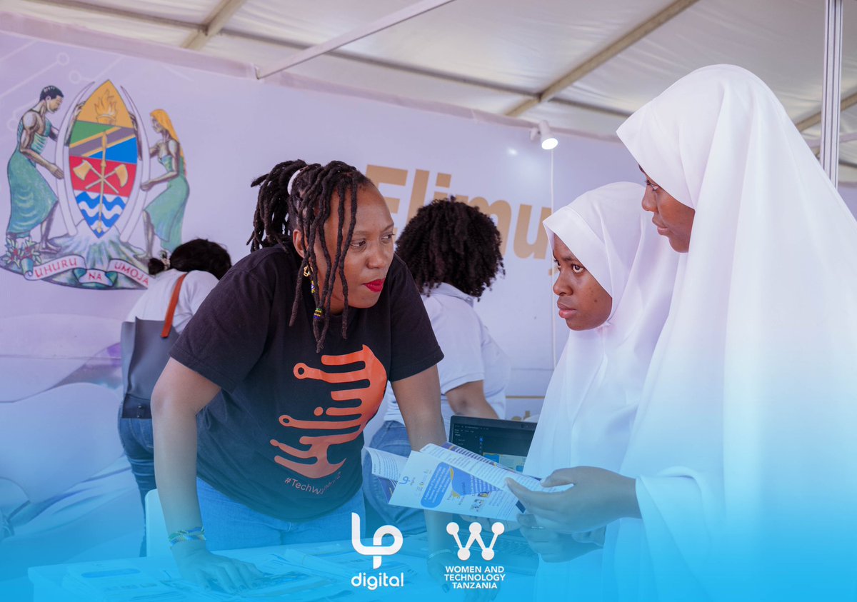 We are in Tanga and Morogoro this week 🙌🏾 Here our Project Coordinator Ms @Loyjaffu with Students attending the ‘Elimu, Ujuzi na Ubunifu’ exhibition by @costechTANZANIA in Tanga Delighted that we finally have the permit to establish Digital Skills Clubs across the country.