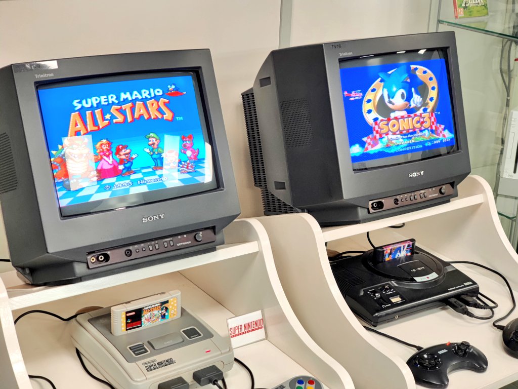 Looking for half-term holiday fun for the whole family?
We have many hands-on games consoles from the 70's, 80's, 90's and beyond.

We are open every day of the school holiday this week.

May 25th - June 2nd
Sun to Fri - 10am to 4pm
Sat - 9:30am to 5pm
Family ticket £12
#Swindon