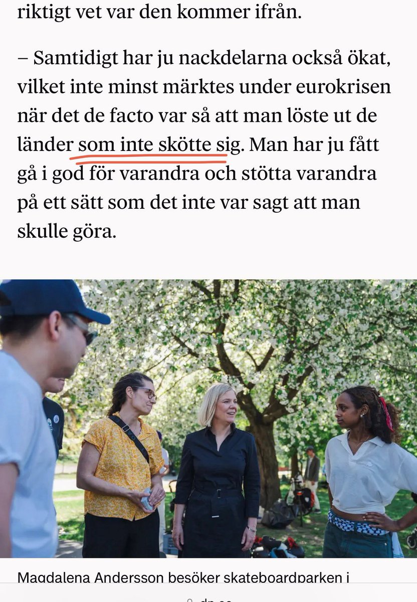 Liberalerna vill ha euron, C vill utreda och nu gör Magdalena Andersson det till en valfråga också – med argument som visar att hon är fast i austerityideologin. Bra tillfälle för Vänsterpartiet att öppna ett nytt kampanjspår sista veckorna.