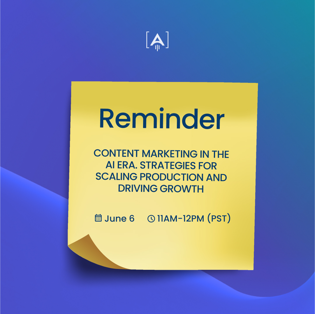 AzarianAgency's tweet photo. ⏰A few days left for our AI-powered content marketing webinar during #NYTechWeek!

This session is going to be super helpful and insightful.
Let's explore the endless possibilities of AI in content creation.

📅 June 6th, 11 AM-12 PM (PST).

Register NOW.
https://t.co/kg90LKCPb4 https://t.co/cyL7wYjtrM