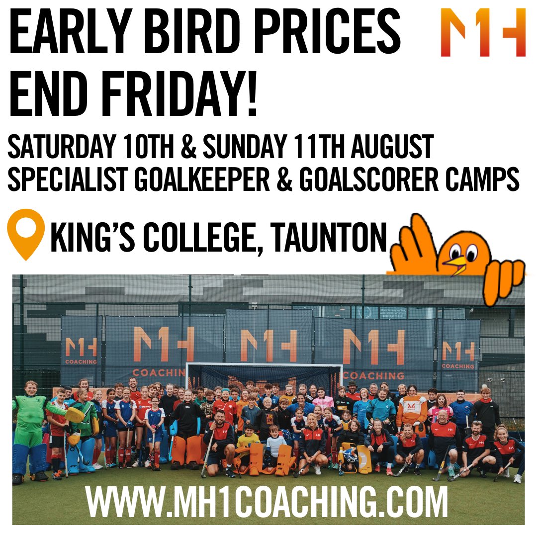 We are starting this years summer tour where Maddie Hinch started her gk journey 🏑 , with <a href="/HockeyWestUK/">West Hockey</a> and <a href="/KCTSport/">King's College Sport</a>! 

She’ll be joined by 🇦🇷 hockey legend Delfina Merino who will be heading up the outfield camp.

Book here: mh1coaching.com/collections/ca…
