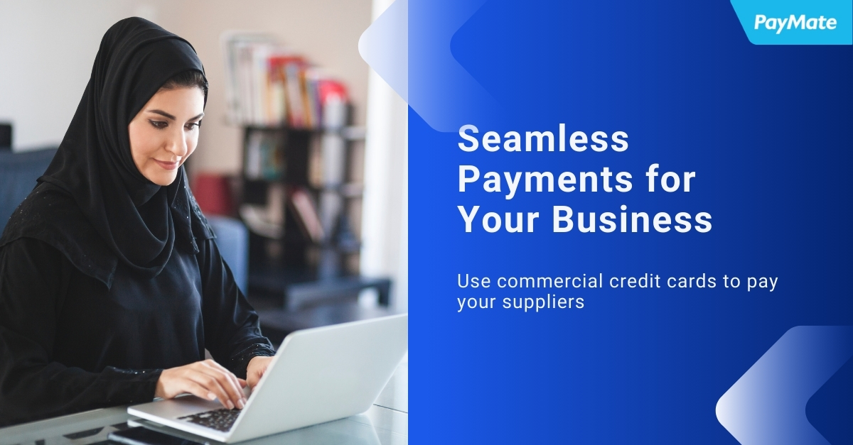 PayMate_IN's tweet photo. Enhance your business's payment efficiency with commercial credit cards in the UAE. 
Pay any supplier and enjoy up to 55* days of interest-free credit period. Make your financial operations smoother than ever!
.
#Commercialcreditcards #accountspayables  #cashflowmanagement https://t.co/6yvIRbFPPF