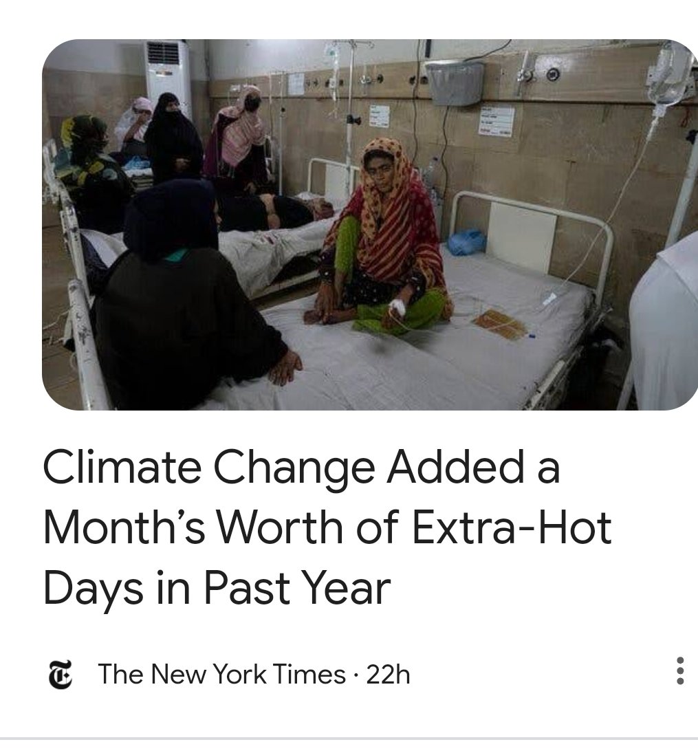 New Analysis: Climate Change Added a Month’s Worth of Extra-Hot Days in Past Year In crunching the numbers, we found the Bew York Times is more of a global warming hypocrite than #TaylorSwift nytimes.com/2024/05/28/cli… cotobuzz.blogspot.com/2024/04/nyts-g…