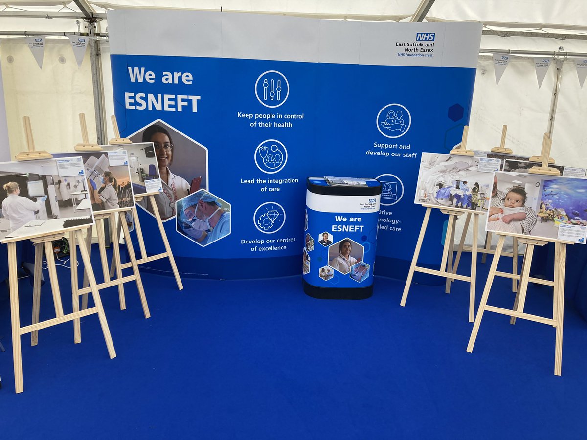 Ready to go at the Suffolk Show. Come and see us at 196 Flower Show Avenue. Eric the skeleton is looking forward to saying hello! <a href="/Team_ESNEFT/">Team ESNEFT</a> <a href="/ESNEFT/">East Suffolk and North Essex NHS Foundation Trust</a> <a href="/Nickhulme61/">Nick Hulme</a> <a href="/htaylor_helen/">Helen Taylor</a>