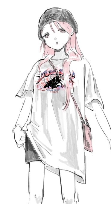 「女の子 Tシャツ」のTwitter画像/イラスト(新着)
