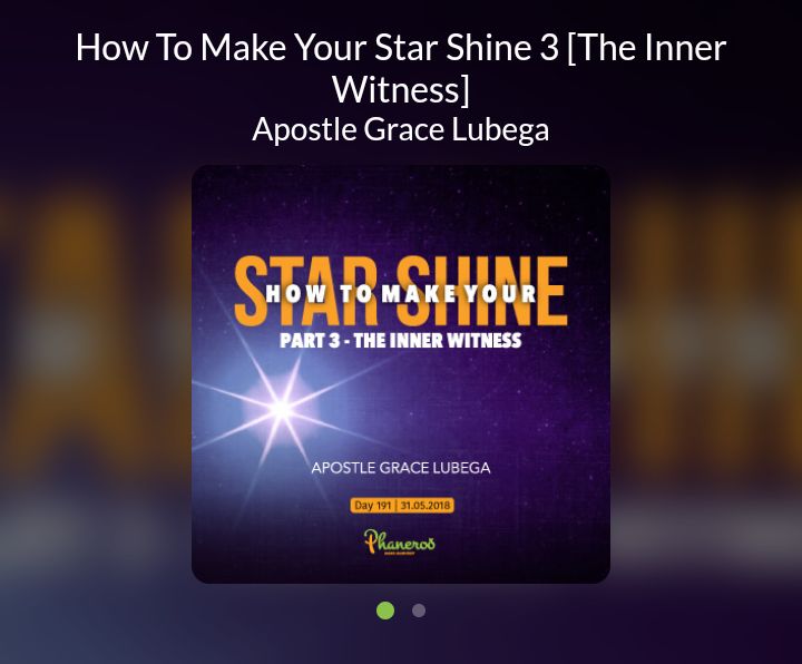 HOW TO MAKE YOUR STAR SHINE - THE INNER WITNESS

Theme scripture: 2 Cor 4:5-6

Know the purpose of God as defined by His person. 
You can't know Him while sepate from Him; perfection starts from understanding  our oneness with Him. 

#KickOffSermon

youtu.be/NTXuOeqVYOo