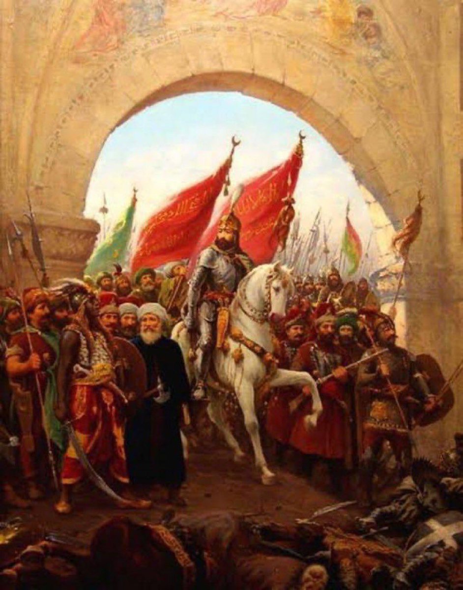 İstanbul'un Fethi'nin 571. yıldönümü vesilesiyle, yeryüzü medeniyetlerinin akışına yön vererek, tarihin tüm seyrini değiştiren Fatih Sultan Mehmet Han’ı ve O’nun kumandasındaki muzaffer ordumuzu, rahmet ve minnetle anıyorum. #29Mayıs1453 #istanbulunfethi