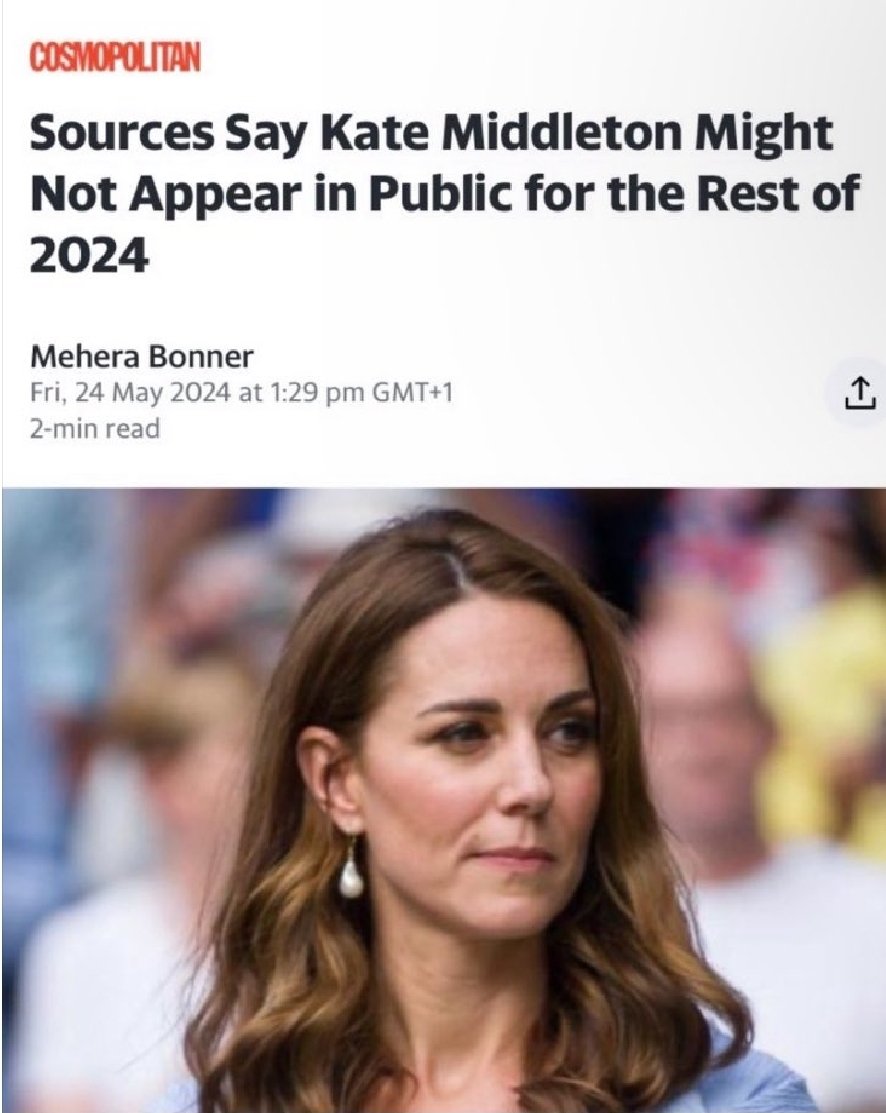 Press both sides of Atlantic ran stories of Kate seen out and about simultaneously!  Did they all see her and where? Very much conflicts with announcement will not likely be appearing for rest of year #CatherinePrincessOfWales #whereiskate #kategate