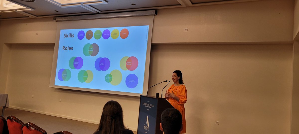 Skills and roles required to get a #KnowledgeGraph project running by <a href="/katsi111/">Katariina Kari</a> <a href="/IKEA/">IKEA</a> #eswc2024