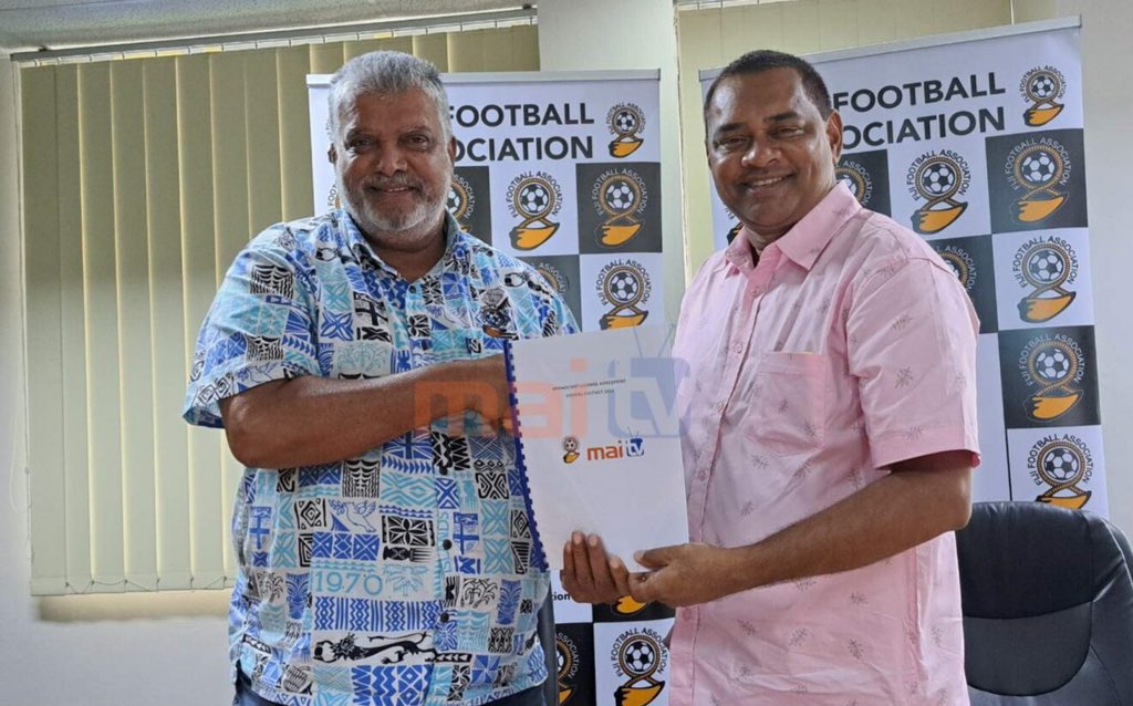Mai TV will be airing the live soccer matches during the Fiji FACT tournament in Labasa this weekend. maitvfiji.com/fiji-fa-teams-… #Fiji #FijiNews