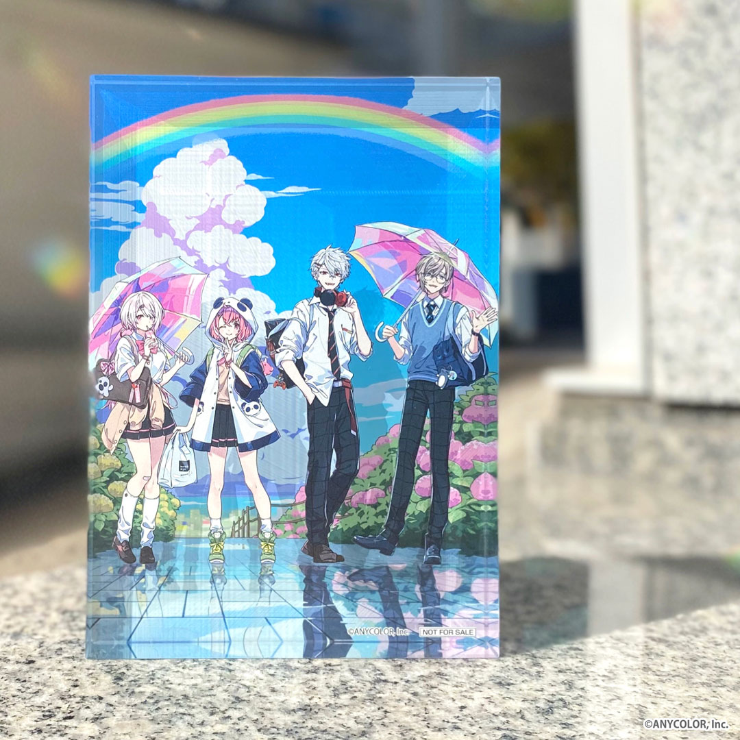 マツキヨ ココカラ × にじさんじ アクリルブロック 💫「配信をみて応募」賞品紹介💫 🌈オリジナルアクリルブロック 抽選で