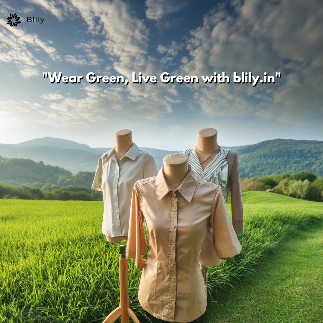 🌿we believe in the power of organic clothing. Our eco-friendly apparel not only feels great but is also kind to the planet. Discover the beauty of organic fashion with blily.in today! #OrganicClothing #EcoFriendlyFashion #SustainableStyle #EnvironmentallyConscious