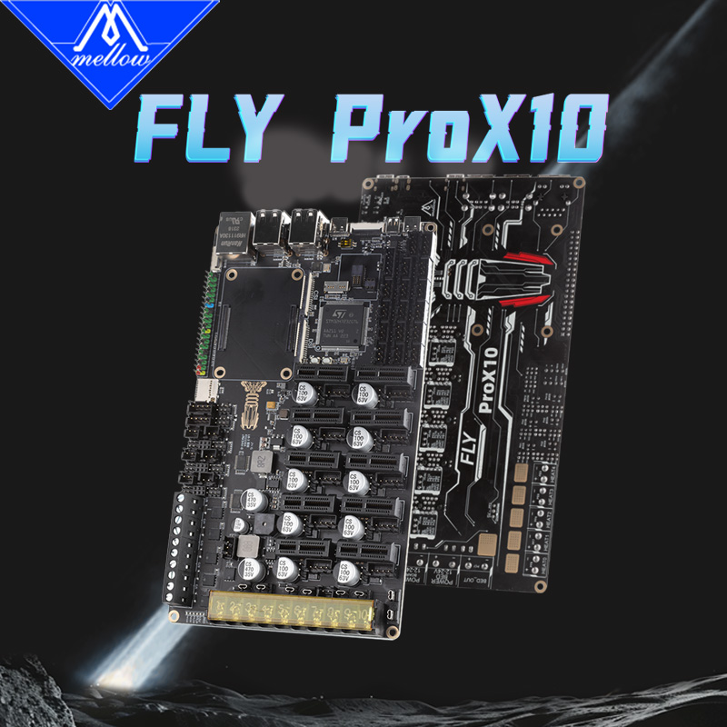 For DIY 3D printer motherboards using Raspberry Pi CM4, there is a new option: FLY ProX10 motherboard. Supports 24-48 drives, 10 axes
aliexpress.com/item/100500708…
