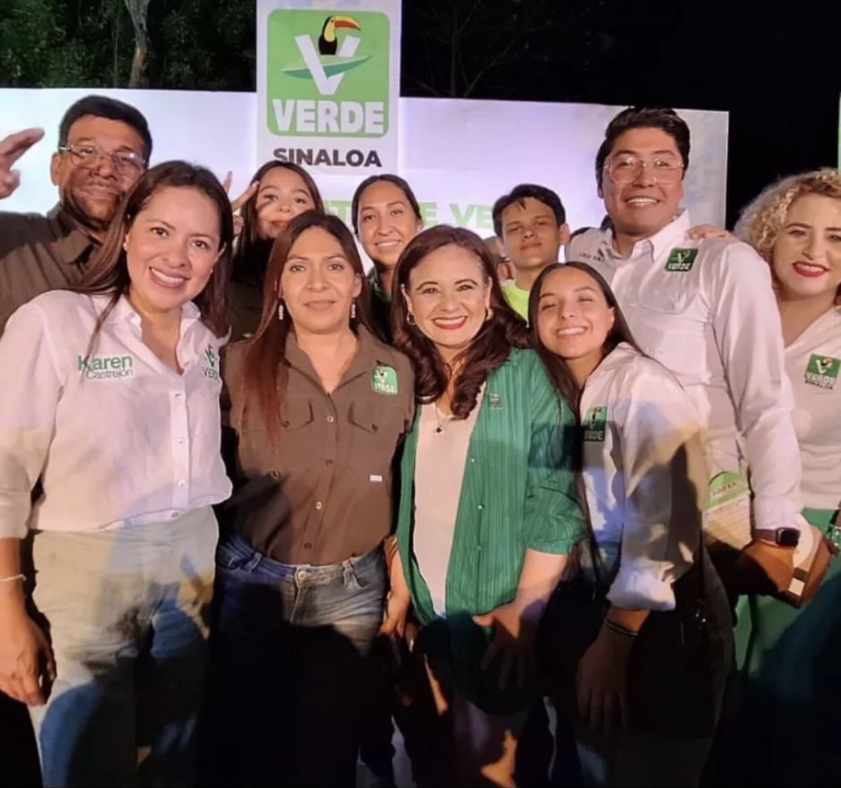 Tuvimos un gran cierre de campaña en #Sinaloa junto a @ppaispuro, estamos listos para que el #PlanC se materialice este #2dejunio con @ChuyValdesP y @NubiaRamosCar en el senado, #5de5 con nuestros candidatos, juntos trabajaremos por el #México sustentable que soñamos.
#VotaVerde