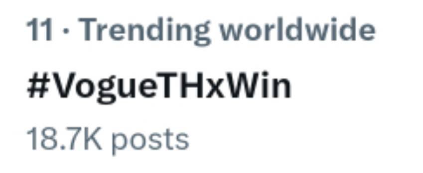 เทรนด์โลกอันดับ 11 ค่าา สุดเริ่ดสุดปัง 🫶🏻🌍 Win Metawin #VogueTHxWin #TiffanyAndCoxWin #TiffanyAndCo @TiffanyAndCo #VogueThailandJune2024 #winmetawin @winmetawin