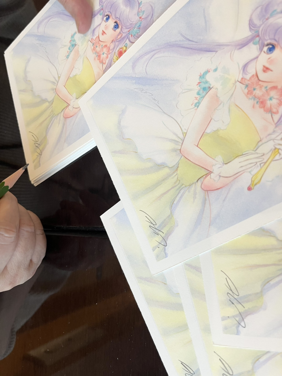 先日 #高田明美 先生に88グラフのサイン入れをお願いしてきました✍✨1