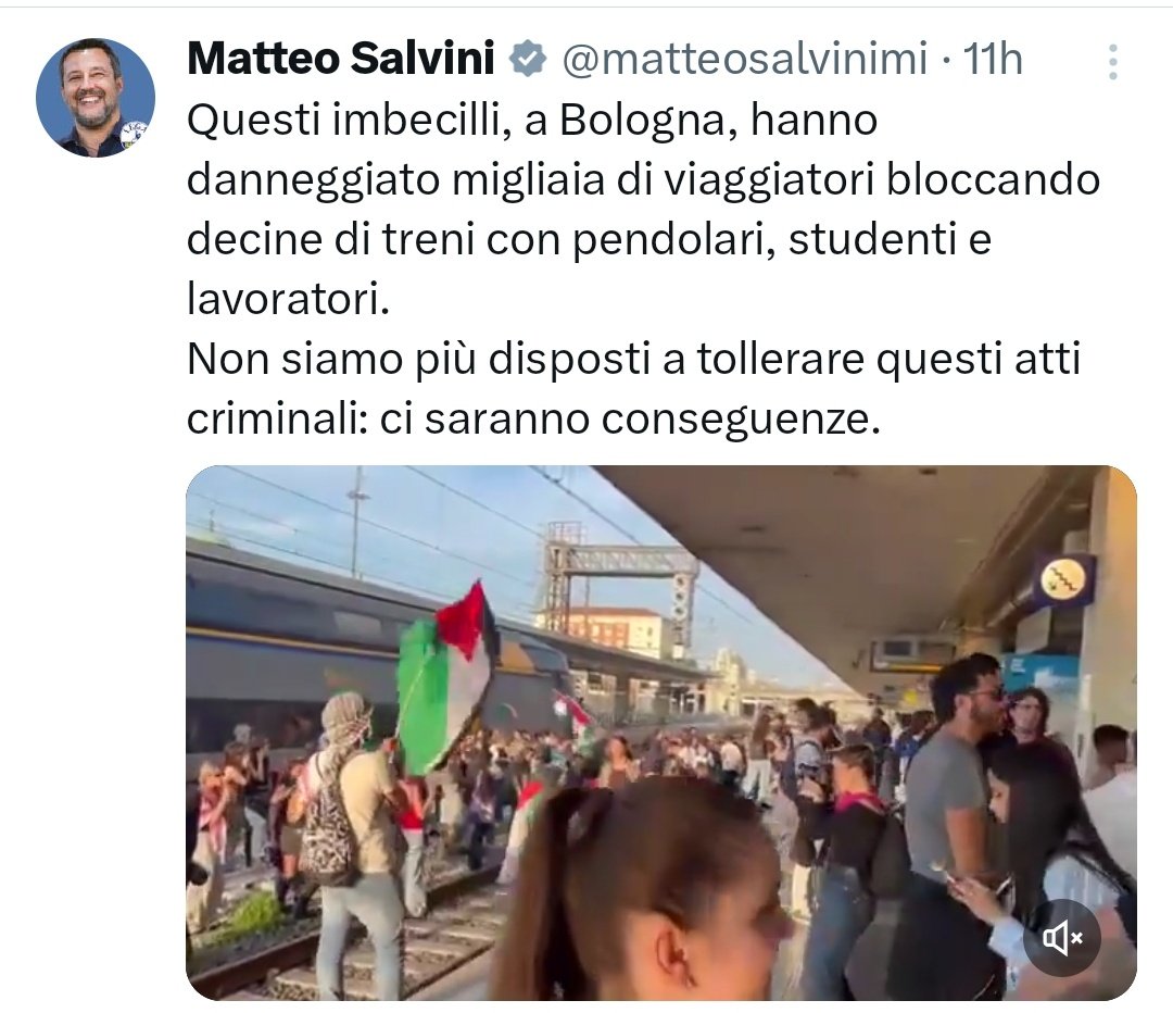 Gli insulti e le minacce nei confronti di chi manifesta solidarietà al popolo palestinese sono inaccettabili. Definire 'imbecilli' i manifestanti e minacciare conseguenze per chi esercita il proprio diritto alla protesta è un comportamento degno solo di un paese illiberale.