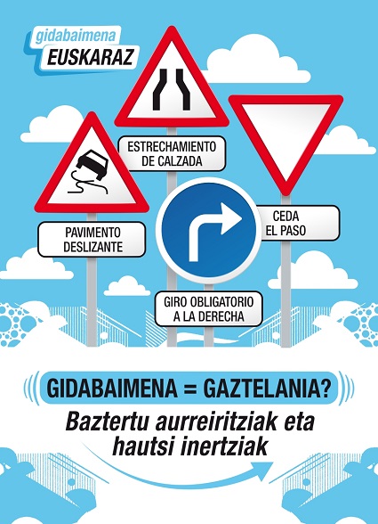 Aurten 18 urte betetzen dituzten gazteek gidabaimena euskaraz atera dezaten gonbidapena jasoko dute, etxean. Azterketa euskaraz egin eta gainditzen dutenen artean 400 euro inguruko 10 sari zozketatuko dira datorren urtean. Albistea: labur.eus/FQ0AF